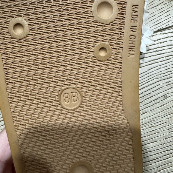 Lucky Brand Tan Slide Sandals - Picture 3 of 3